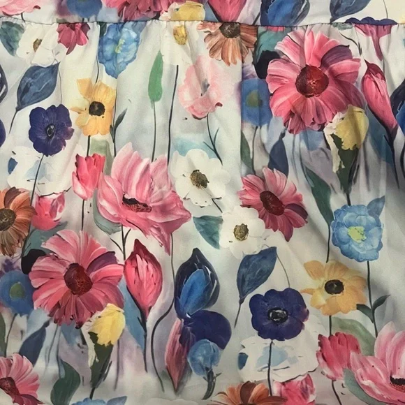 Floral Long Sleeve Blouse - Picture 4 of 4